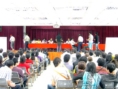 後龍公所兵役承辦單位辦理兵役抽籤(圖)