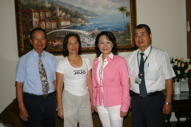 台東縣長關懷縣府退休人員(圖)