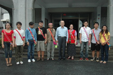 原舞者文化基金會拜會縣府(圖)