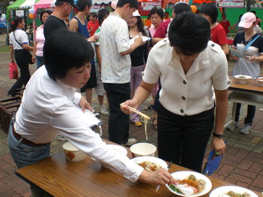 2008黑葉荔枝南投意麵產業文化活動(圖)