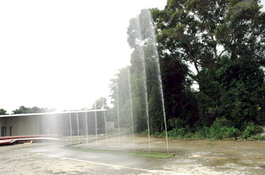 寶山支援竹東送水管舉行通水啟用典禮(圖)