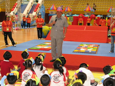 「極限體能王趣味幼兒版」創意體能活動(圖)