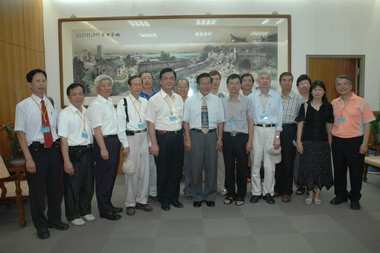 台灣省技師公會拜會王縣長(圖)