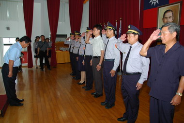 嘉義縣警察局舉行警察節慶祝大會(圖)