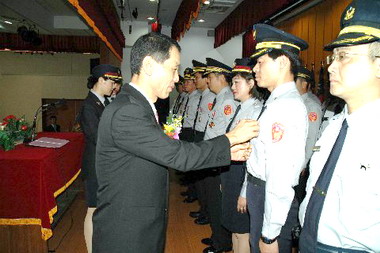 新竹市警察局舉行第30屆警察節慶祝大會(圖)