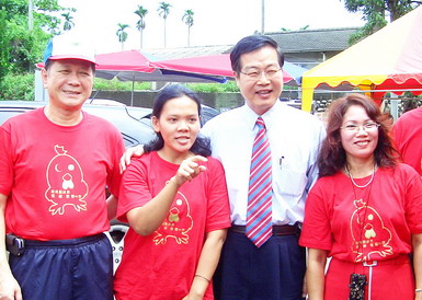 全國首次縣府用活動排解外勞鄉愁(圖)