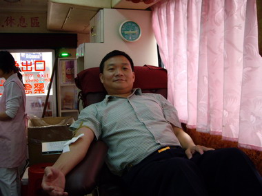 慶祝警察節 金山警分局捐熱血(圖)