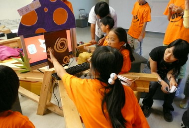 國美館Ｕ１５數位藝術創意發展體驗營活動(圖)