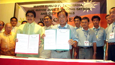 基隆赴菲律賓訪問姐妹市描戈律市(圖)