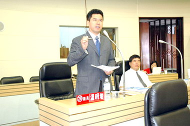 林政則争取機場朝民航方向以利陸客觀光(圖)