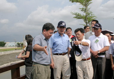 高縣「易淹水地區改善」執行率全國最佳(圖)