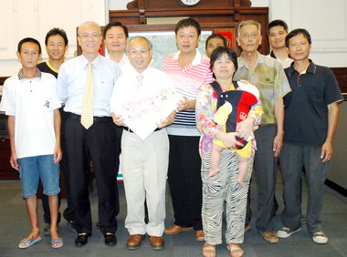 林政則同意延伸榮濱路(圖)