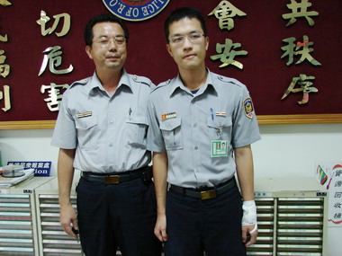 警專實習生協助緝捕逃犯摔傷(圖)