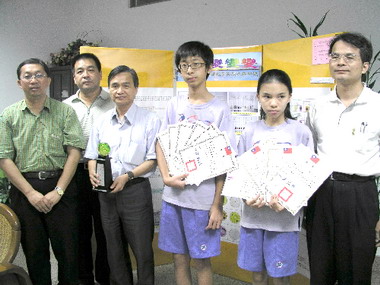陽明國中科展全國第一(圖)
