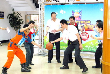 消防局舉辦防火防災宣導(圖)