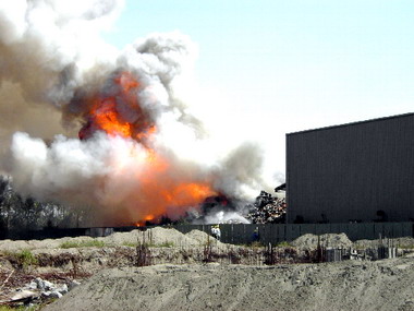 集合成科技公司傳出火警(圖)