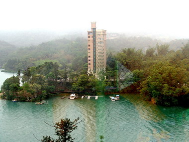 日月潭旅館排放廢水？環保局：未異常(圖)