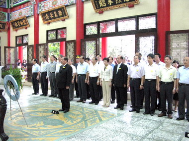 基隆舉辦秋祭國殤大典(圖)