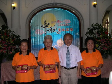 新竹市關懷獨居老人中秋佳節慶祝活動(圖)