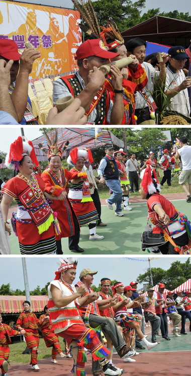 苗縣都市原住民聯合歡慶豐年祭登場(圖)