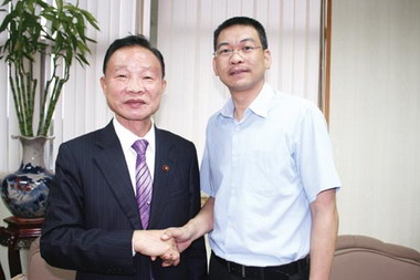 金門謝宜璋議長接待北縣議長相見歡(圖)