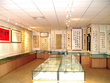 集集文化服務所即日起展出書法展(圖)