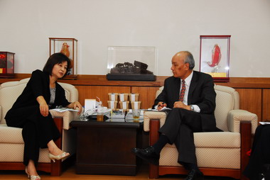 台糖公司董事長吳容明今拜會雲林縣長(圖)