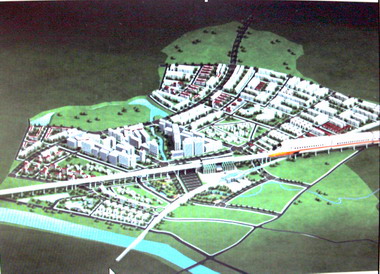 高鐵苗栗車站特定區工程舉行動土典禮(圖)