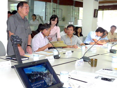 張通榮要求全力配合海科館籌建工程(圖)