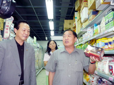 張通榮：密切掌握毒奶粉防制民眾放心(圖)