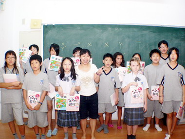 外籍生學ㄅㄆㄇ  宛如聯合國(圖)