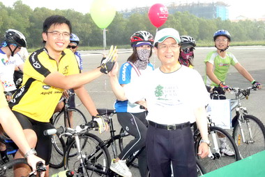 台南千人騎單車活動今開跑(圖)