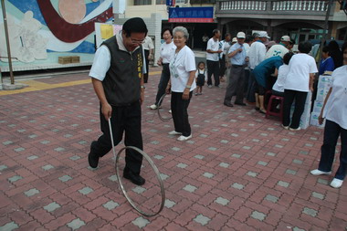 白沙鄉老人防跌生活講座(圖)
