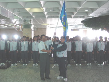 義消總隊赴台參加義消人員競技大賽(圖)