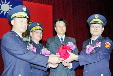 彰化警察局長交接典禮(圖)