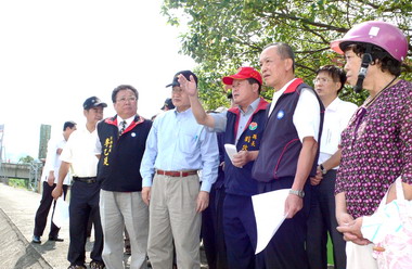 立院交通委員會考察苗栗建設(圖)