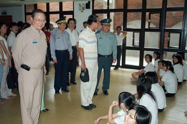 屏東縣萬安31號防空演習(圖)