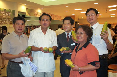優質的屏東農特產品  在太平洋百貨展售(圖)