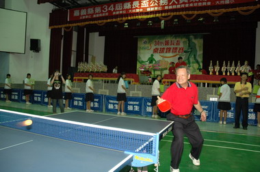 縣長盃桌球賽開鑼(圖)