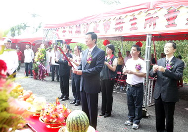 汐止衛生所舉辦重建動土祈福典禮(圖)