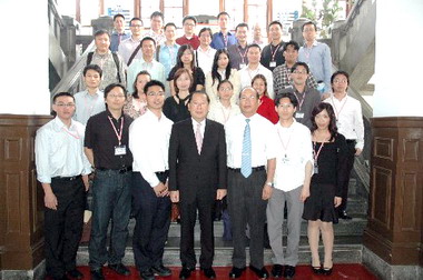 海外工程青年訪問團拜會新竹市府(圖)