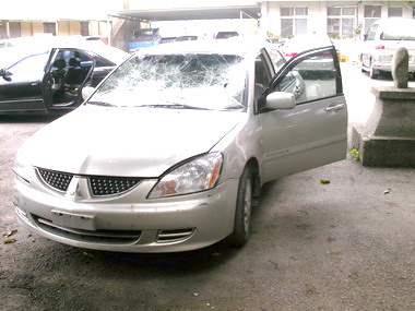 偷車賊沒良心轎車尋獲面目全非(圖)