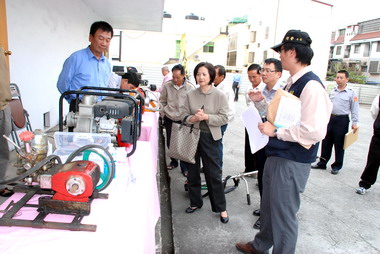 農業機具防竊刻碼觀摩會草屯反應熱烈(圖)