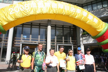 國際聽障自由車環台賽(圖)