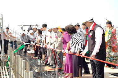 新竹長和宮文化大樓登樑大典(圖)