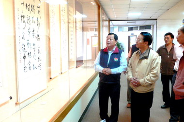 苗縣磺溪美展巡迴展今展出(圖)