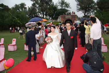 台南市第53屆集團結婚愛在億載-情牽億載(圖)