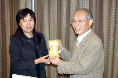 江西宜春市上高縣經貿考察團造訪新竹市(圖)