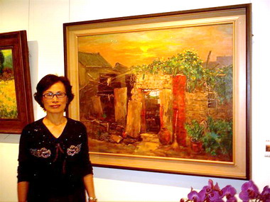 高美莉油畫個展即日起展出(圖)