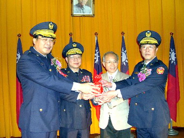 竹市新卸任警察局長交接典禮(圖)